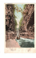 Au Sable Chasm, New York, USA, "Grand Plume Below Rapids, Au Sable Chasm, NY",  1906 Undivided Back Postcard - Adirondack