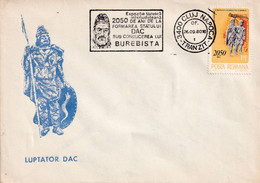 A3034 -  Lupatator Dac, Statul Dac Burebista, Expozitia Filatelica, Cluj Napoca 1980 Romania Posta Romana - Cartas & Documentos