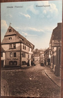 Cpa, IDSTEIN (Taunus) Himmelsgasse, Enseignes Commerciales "Brauerei A.Hoffmann" Etc, écrite Vers 1919 Allemagne - Idstein