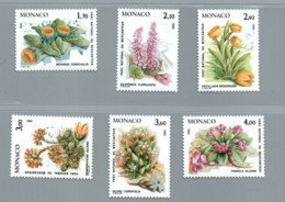 Monaco 1985 - Yt N° 1461 / 1466 (Plantes Du Parc National Du Mercantour) - Neuf** - Other & Unclassified