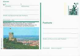 85048) BRD - ▭ P 139 U5/66 ✶ - 67157 Wachenheim, Teilansicht, Wachtenburg - Postales Ilustrados - Nuevos
