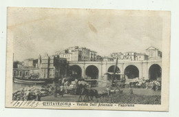 CIVITAVECCHIA - VEDUTA DELL'ARSENALE - PANORAMA 1925 VIAGGIATA  FP - Civitavecchia