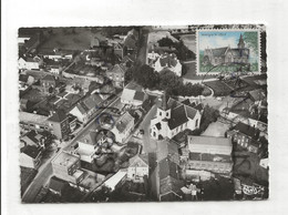 Carte Maximum. Belgique. 1984. Montignies Le Tilleul. Le Centre. Vue Aérienne. "CIM" - 1981-1990