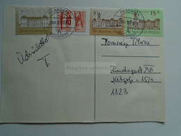 D177804   Hungary Postcard -  Stamps  Cancel FILAPOSTA  A Budapest  2004 - Usado
