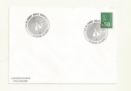 CACHET PROVISOIRE BA 116  JOURNEE PORTES OUVERTES  LUXEUIL LES BAINS 25/05/1975. - Temporary Postmarks