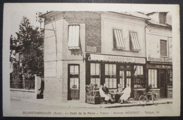 27 - Bourgtheroulde - CPA - Café De La Poste - Tabac - Maison Mordret - édit R. Caron - TBE - - Bourgtheroulde
