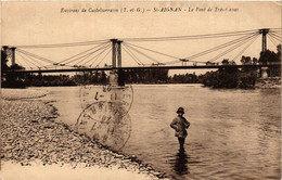 CPA Env. De CASTELSARRASIN St-AIGNAN - Le Pont De Tres-Casses (614972) - Castelsarrasin