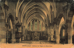 04 Castellane Intérieur De L'église Du Sacre Coeur - Castellane
