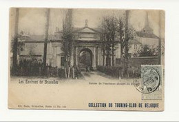 REF3874/ CP-PK Les Environs De Bruxelles Entrée De L'Ancienne Abbaye De Forest Animée - Forest - Vorst