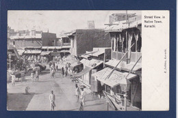 CPA Pakistan KARACHI Marché Market Bazar Circulé - Pakistan