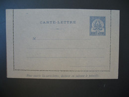 Entier Postal  Carte Lettre  Tunisie  Type Armoiries  15c Maigre  Voir Scan - Cartas & Documentos