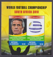 2010 Antigua And Barbuda 4833-4834/B670 2010 FIFA World Cup In South Africa - 2010 – South Africa