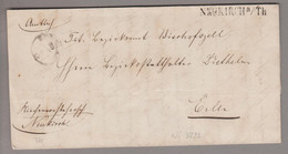 CH Heimat TG Neukirch A/Th Ca. 186? Amtlich-Briefteil Nach Erlen - Cartas & Documentos