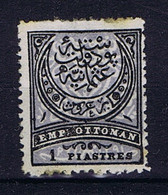 Turkey: Mi 40 Isf 11 1880 MH/* Mit Falz, Avec Charnière Spots - Ungebraucht