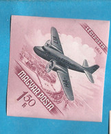 UNG -SEC 50 UNGARN UNGHERIA  AEREO  TRASPORTI RRR!!!!-IMPERFORATE RRR EXCELLENT QUALITY FOR THE COLLECTION  MNH - Errors, Freaks & Oddities (EFO)