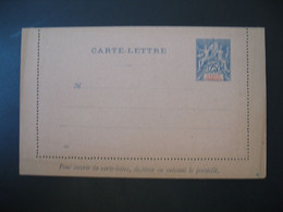 Entier Postal  Carte Lettre Congo Français  Type Groupe  25c   Voir Scan - Covers & Documents