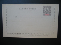 Entier Postal  Carte Lettre Océanie  Type Groupe  15c   Voir Scan - Briefe U. Dokumente