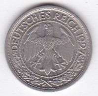 Allemagne 50 Reichspfennig 1927 A BERLIN,  , En Nickel , KM# 49 - 50 Renten- & 50 Reichspfennig