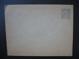 Entier Postal  Enveloppe Anjouan  Type Groupe  15c   Voir Scan - Cartas & Documentos