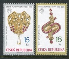 CZECH REPUBLIC 2006 Jewellery, MNH / **.  Michel 481-82 - Ongebruikt