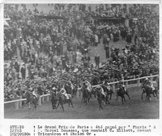 Photographie    Hippisme Prix De Paris  Gagné Par Pharis De Marcel Boussac     (voir Scan Et Commentaires) - Deportes