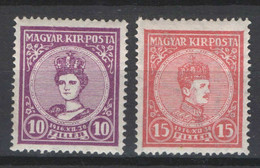 Hungary 1916. Coronation Complete Set MNH (**) Michel:188-189 - Ungebraucht