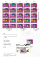 1754l: OMPI- Ausgabe 1985, Belegsammlung Mit Kleinbogen Und Losen Marken, Postpreis 16.- Sfr. - Oblitérés