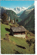 Switzerland - Soglio (Berrgell Mit Bondascagruppe.   S-1115 - Soglio