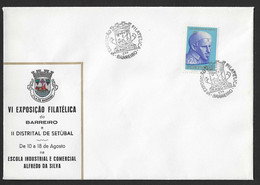 1969 - FDC - Portugal - Barreiro - VI Barreiro Philatelic Exhibition And District Of Setúbal - FDC