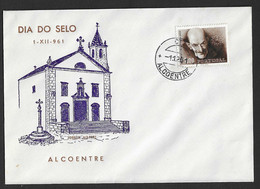 1961 - Lisbon - Alcoentre - Matriz Church - Stamp Day 1 - XII - 961 - FDC