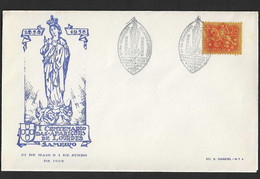 1958 - FDC - Portugal - Sameiro - I Centenary Of The Apparitions Of Lourdes - FDC