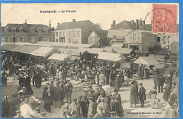 72 - Sarthe - Connerré- Le Marché (N4233) - Connerre