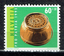 Pro Patria, Art Populaire En Suisse : Seau à Crème (1776) - Unused Stamps