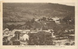 .CPA FRANCE 74 " Bonne Sur Menoge, Vue Générale Et Les Voirons " - Bonne