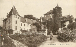 .CPA FRANCE 74 "Lugrin, Le Château D'Alleman" - Lugrin