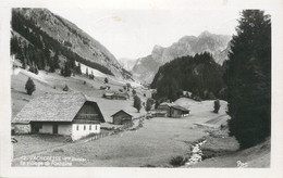 .CPSM  FRANCE 74 " Vacheresse, Village De Fontaine" - Vacheresse