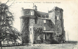 .CPA  FRANCE 46 "Environs De Vayrac, Le Château De Blanat" - Vayrac