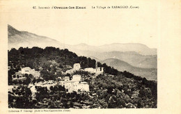 CORSE - LE VILLAGE DE RAPAGGIO En Castagniccia - Commune D'OREZZA LES EAUX - Coll. Limongi - Other & Unclassified