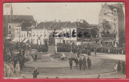 Anderlecht- Inauguration Du Monument Guerre14-18, Place De La Vaillance- Carte-photo ( Voir Verso ) - Anderlecht