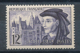 1034** Jacques Cœur - Unused Stamps