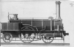 ¤¤   -  Carte-Photo D'une Locomotive Ancienne   -  Chemin De Fer De Lyon      -  ¤¤ - Materiaal