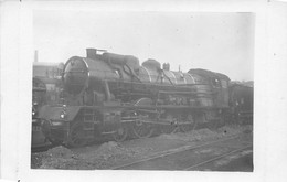 ¤¤   -  Carte-Photo D'une Locomotive Ancienne   -  Chemin De Fer      -  ¤¤ - Equipment