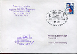 Germany Special Cover - Transport Ship - Ferry Helgoland - Marítimo