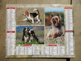 Almanach Du Facteur 2021 / Calendrier La Poste /  Chien - Grand Format : 2001-...