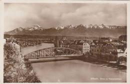 2815) VILLACH - Drau U. Karawanken - Altes Brücken Detail - Top !! 1930 - Villach