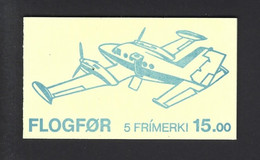 ILES FEROE CARNET THEME AVION - Färöer Inseln