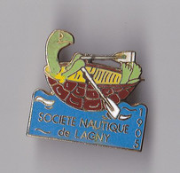 PIN'S THEME SPORT AVIRON CLUB DE LAGNY EN SEINE ET MARNE - Rowing