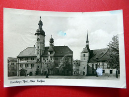 Eisenberg - Altes Rathaus - Echt Foto - Kleinformat 1954 - Thüringen - Eisenberg