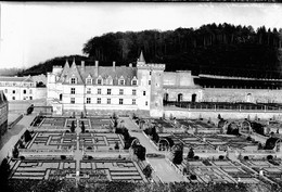 PN - 153 - INDRE ET LOIRE - VILLANDRY - Chateau Et Jardins - Original Unique - Plaques De Verre