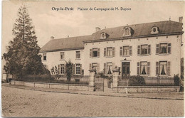 Orp-le-Petit  *  Maison De Campagne De M. Dupont - Orp-Jauche